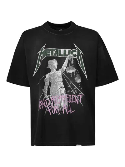 Represent Men's Metallica Justice Graphic T-shirt In Black