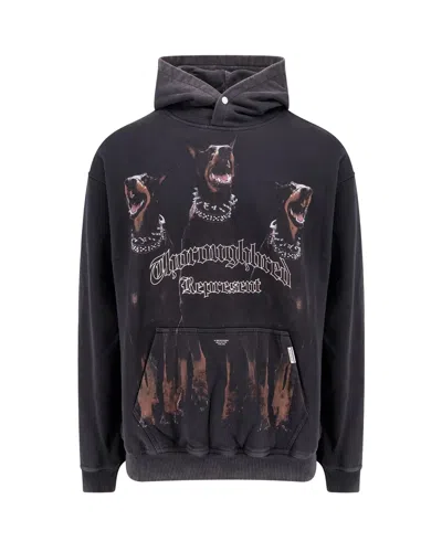 Represent Vintage Black Crewneck Sweater For Men