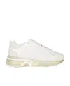 Represent Viper Panelled Sneakers In White