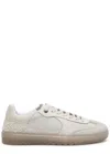 Represent Leather Virtus Sneakers In Off White