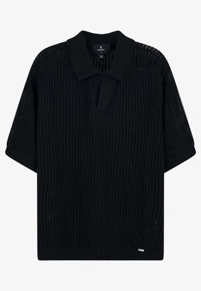 REPRESENT V-NECK POLO T-SHIRT