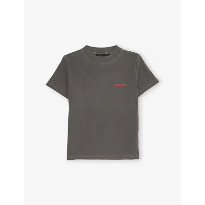 Represent Kids' Washed Black Rep B Owners Club Tshirt