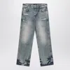 Represent Washed Blue Jeans With Rips
