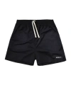 Represent Washed Mesh Shorts In Black