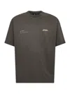 Represent Washed Olive Patron Of The Club T-shir In Black