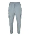 Represent Waterproof Solid Color Trousers In Blue