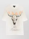 Represent Western Cowboys Graphic Crew Neck T Shirt In Multi