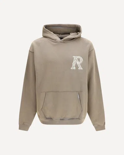 Represent Beige Cotton Sweatshirt In Brown