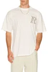 Represent Western Initial Tee In White