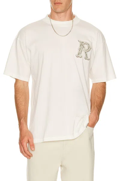 Represent Western Initial Tee In White