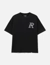Represent Western Initial T-shirt In Black
