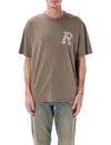 Represent Western Initial T-shirt In Nude