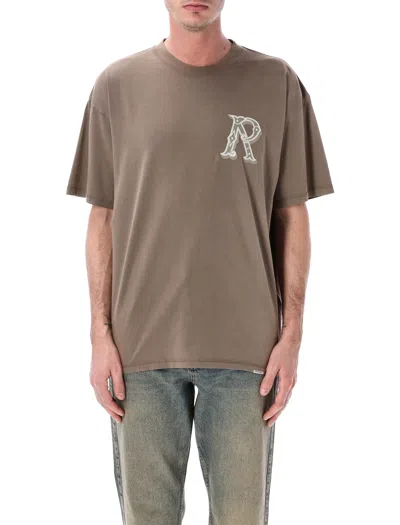 Represent Western Initial T-shirt In Brown