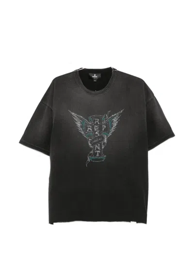 Represent Westide Graphic-print T-shirt In Black