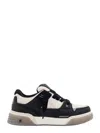 Represent Leather Low-top Sneakers In Black