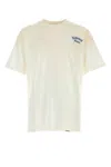 Represent White Cotton T-shirt In White