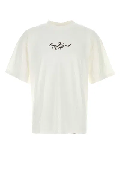 Represent Print-detail Cotton T-shirt In Neutral