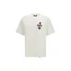 Represent White Cotton T-shirt In White