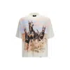 Represent T Shirt Western Doberman Graphic Crew Neck In Multi
