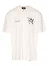 Represent White Printed T-shirt In Neutral