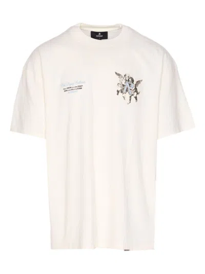 Represent White Printed T-shirt In Neutral