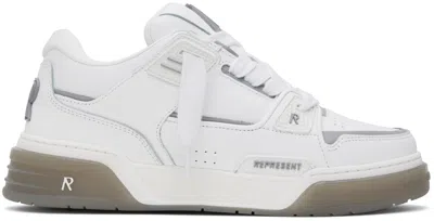 REPRESENT WHITE STUDIO SNEAKERS