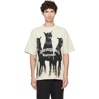 Represent White Thoroughbred T-shirt In Neutral