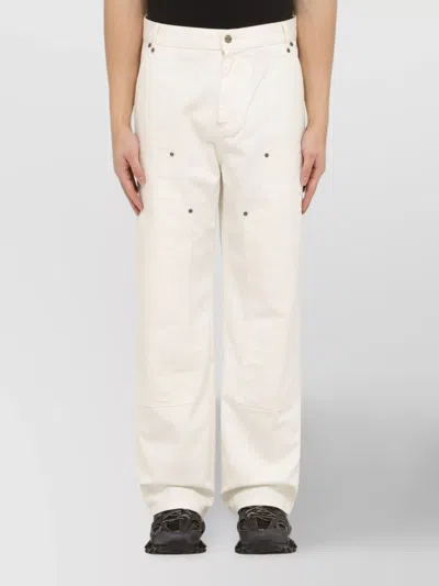 REPRESENT WIDE LEG COTTON TROUSERS WITH POCKETS AND LOOPS