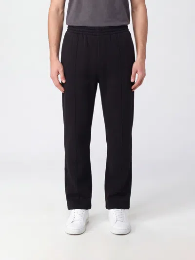 Represent Wide-leg Jersey Jogging Trousers With Elasticated Waist In Black