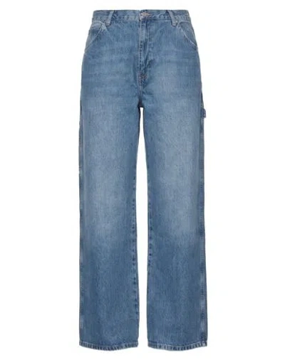 Represent Woman Jeans Blue Size 34 Cotton, Elastane