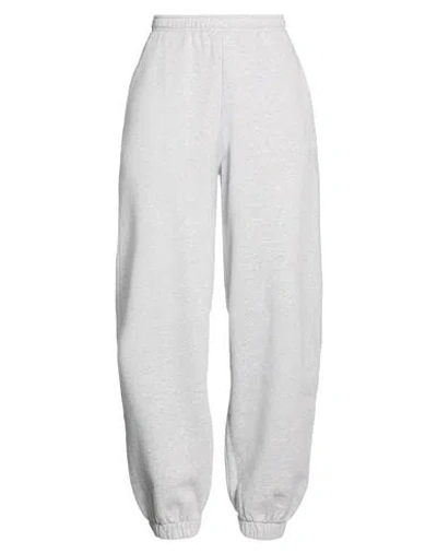 Represent Woman Pants Light Grey Size S Cotton In Gray