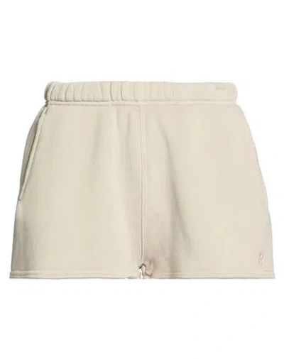 Represent Woman Shorts & Bermuda Shorts Beige Size L Cotton In Neutral