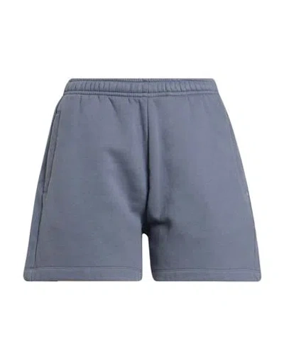 Represent Woman Shorts & Bermuda Shorts Slate Blue Size Xs Cotton