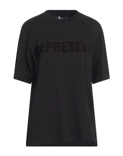 Represent Woman T-shirt Black Size Xs Cotton