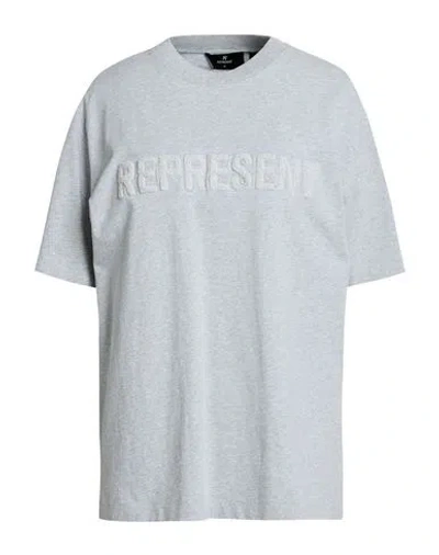 Represent Woman T-shirt Grey Size Xs Cotton