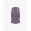 Represent Womens Grey Owners Club V-neck Woven Top In Grey