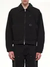 Represent Worker Long-slevee Jacket In Black