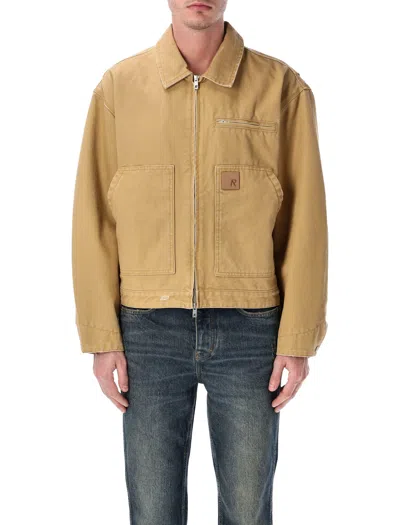 Represent Worker Jacket In Orange
