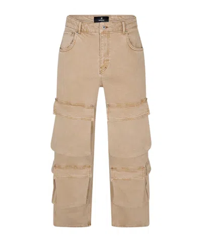 Represent Workwear Jeans In Nude