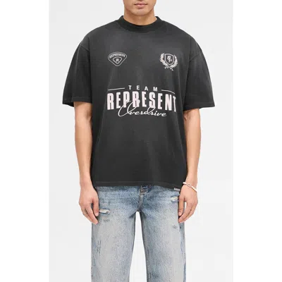 Represent World Championship Graphic T-shirt In Black