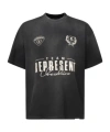 Represent World Championship Printed Cotton T-shirt In Black