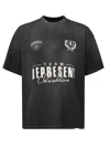 Represent World Championship Printed Cotton T-shirt In Faded Black