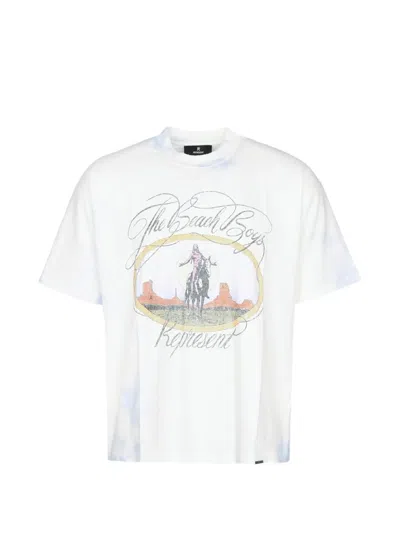 Represent X Beach Boys Script Graphic-print T-shirt In Multi