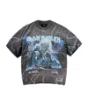 Represent X Iron Maiden A Real Live One T-shirt In Brown