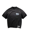 Represent Mens Stained Black Relaxed-fit Graphic-print Cotton T-shirt Xxl In Black