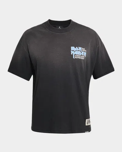 REPRESENT X IRON MAIDEN MEN'S ANNIVERSARY GRAPHIC T-SHIRT