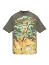 Represent X Iron Maiden Steed Graphic-print T-shirt In Green