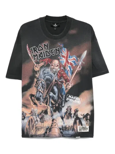 REPRESENT X IRON MAIDEN X STEED GRAPHIC T-SHIRT