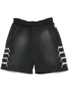 Represent X Metallica 40 Year Anniversary Shorts In Grey