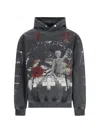 Represent X Metallica Master Of Puppets Hoodie In Gray